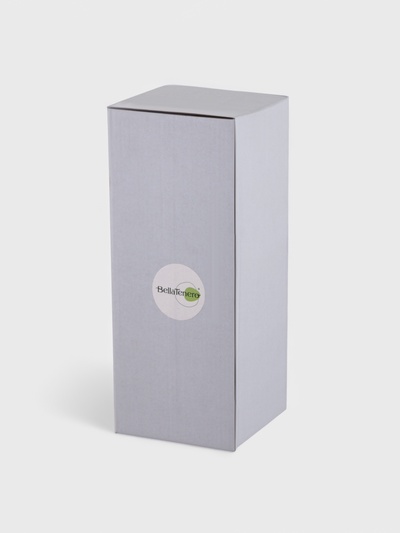 Кувшин Bella Tenero «Эко. Дольки», 1.5 л, 9×14×28 см, с бамбуковой крышкой, стекло, прозрачный