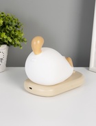 Ночник «Котёнок на коврике», LED, 3 Вт, 5V, USB, от АКБ, 9×15×13.2 см - Фото 4