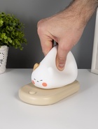 Ночник «Котёнок на коврике», LED, 3 Вт, 5V, USB, от АКБ, 9×15×13.2 см - Фото 5