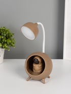 Ночник «Капибара в круглом кресле», LED, 3 Вт, 5V, USB, АКБ, 2 режима, 8.5×8.5×25.5 см - Фото 1