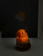 Ночник «Капибара в чашке», 8хLED, 3 Вт, 5V, USB, АКБ, 2 режима, 9.5×9.5×28.5 см - Фото 4