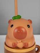 Ночник «Капибара в чашке», 8хLED, 3 Вт, 5V, USB, АКБ, 2 режима, 9.5×9.5×28.5 см - Фото 8