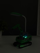 Ночник «Экскаватор», 8хLED, 3 Вт, 5V, USB, АКБ, 2 режима, с точилкой, 7×11×31 см - Фото 6