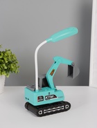 Ночник «Экскаватор», 8хLED, 3 Вт, 5V, USB, АКБ, 2 режима, с точилкой, 7×11×31 см - Фото 7