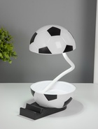 Ночник - подставка под телефон «Футбольный мяч», 4хLED, 3 Вт, 5V, USB, АКБ, 2 режима, 9.5×12.5×10 см - фото 119552661