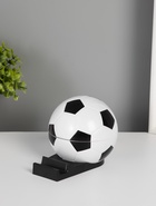 Ночник - подставка под телефон «Футбольный мяч», 4хLED, 3 Вт, 5V, USB, АКБ, 2 режима, 9.5×12.5×10 см - фото 119552665