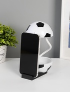 Ночник - подставка под телефон «Футбольный мяч», 4хLED, 3 Вт, 5V, USB, АКБ, 2 режима, 9.5×12.5×10 см - фото 119552666