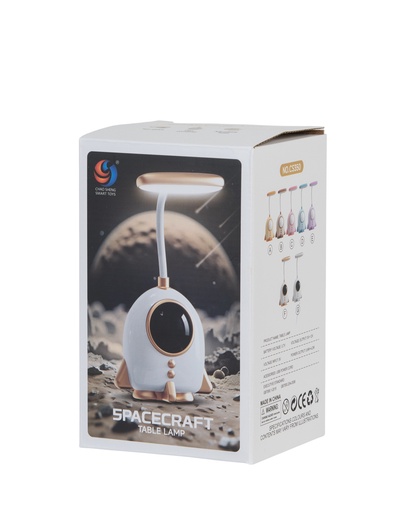 Ночник - карандашница «Ракета», 6хLED, 3 Вт, 5V, USB, АКБ, 2 режима, 7×11×27 см