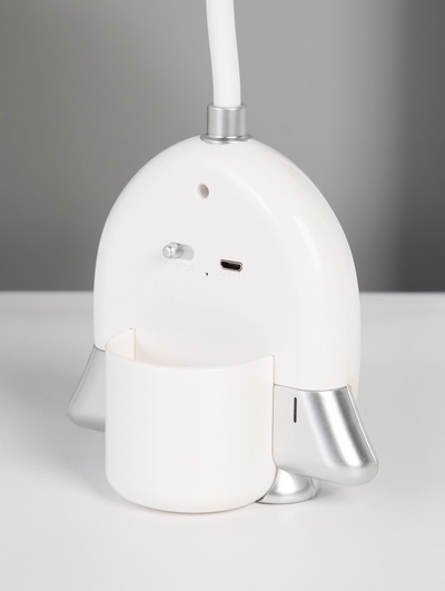 Ночник - карандашница «Ракета», 6хLED, 3 Вт, 5V, USB, АКБ, 2 режима, 7×11×27 см