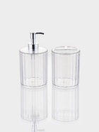 Набор для ванной 2 предмета, дозатор, стакан - фото 61955123