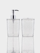 Набор для ванной 2 предмета, дозатор, стакан - фото 809350134