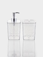 Набор для ванной 2 предмета, дозатор, стакан - фото 809350135