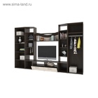 УЦЕНКА Гостиная Гамма, 3200х2024х466, Венге/Дуб - Фото 2