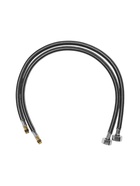 УЦЕНКА Смеситель для кухни ZEIN Z2751, гибкий излив, картридж 35 мм, нерж. сталь, черный/сатин 74434 - Фото 6