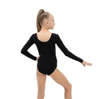 УЦЕНКА Купальник для гимнастики и танцев Grace Dance, р. 28, чёрный - Фото 3