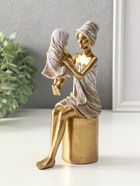 Фигура полистоун «Мама с малышом - после водных процедур», 5.5×11×19 см - Фото 2