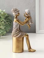 Фигура полистоун «Мама с малышом - после водных процедур», 5.5×11×19 см - Фото 3