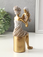 Фигура полистоун «Мама с малышом - после водных процедур», 5.5×11×19 см - Фото 4