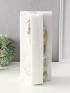 Сувенир полистоун "Влюблённые в вязанных джемперах, под зонтом" 8,5х9,5х25,5 см - фото 61955168