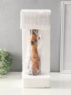 Сувенир полистоун "Африканка в горчичном наряде с зонтом" 11,5х11,5х36,5 см - фото 61955191