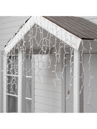 УЦЕНКА БАХРОМА PRO. IP65, УМС-2W, Ш:3м, В:0.9м, Н.Б. Каучук LED(IP65-М)-144-220V, БП, фикс, СИНИЙ 52 - Фото 7