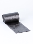 Мешки для мусора в рулоне 60 л, черные, ПНД, 9 мкм, 100 шт. - Фото 3