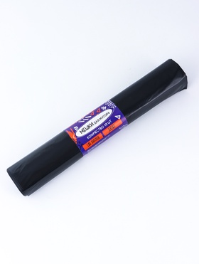 Мешки для мусора 180 л, 80 мкм, ПВД, 10 шт., чёрные