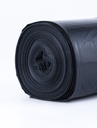 Мешки для мусора в рулоне 300 л, черные, ПВД, толщина 80 мкм, 10 штук - Фото 2