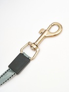 Рулетка - поводок "Косточка", с контейнером для пакетов, трос 3 м, чёрная/оранжевая - фото 61955214