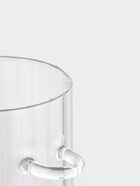 Cахарница BellaTenero, 500 мл, 8×8×10.4 см, с бамбуковой крышкой, держателем для ложки, стекло, прозрачная - Фото 4