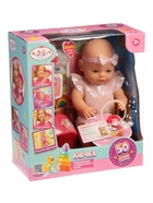 Кукла интерактивная «Анечка», 40 см, пьёт, писает, закрывает глазки, 4 аксессуара, 50 звуков - Фото 1