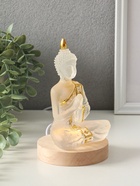 Фигурка светящаяся «Будда Анджали Мудра - молитва», прозрачный, от USB, 10×10×17.5 см - фото 63128394
