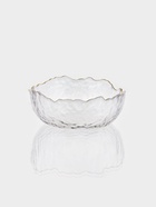 Набор салатников "Вулкан" 3 шт, золотой обод, 20х8 см - фото 7729627