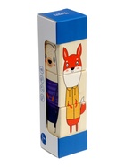 Кубики деревянные на оси  «Животные» , 3 кубика - фото 119552736