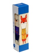 Кубики деревянные на оси «Животные», 3 кубика 10917279