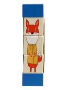 Кубики деревянные на оси «Животные», 3 кубика 10917279