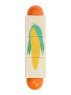 Кубики деревянные на оси  «Овощи» , 3 кубика - фото 119552739