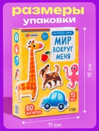 Магнитный набор «Мир вокруг меня», развивающий, 60 деталей, 3+  (артикул 10884882)  большой выбор товаров оптом и в розницу по низким ценам с доставкой