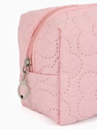 Косметичка женская «Цветочек», ручка из бусин, розовая - Фото 6