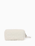 Косметичка женская «Цветочек», ручка из бусин, молочная - Фото 7