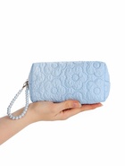 Косметичка женская «Цветочек», ручка из бусин, голубая - Фото 10