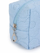 Косметичка женская «Цветочек», ручка из бусин, голубая - Фото 6