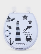 Сиденье для унитаза Доляна «Маяк», 40×37×4.5 см - Фото 1