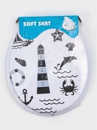 Сиденье для унитаза Доляна «Маяк», 40×37×4.5 см - Фото 11