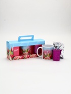 Подарочный набор: чай 50 г,кружка, свеча «Счастливых моментов» 10873204