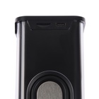 УЦЕНКА Портативная колонка А88, 10 Вт, прозрачная, подсветка, 1800 мАч, чёрная 10963686