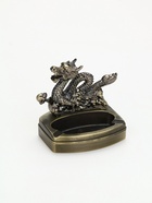 УЦЕНКА Зажигалка настольная с пепельницей, газовая «Дракон» 11.5×6×10 см - Фото 2