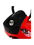 УЦЕНКА Снегокат Snowpatrol 2, со спинкой, с фонариком, красный, чёрный, SND4P/1 Nika Kids - Фото 7