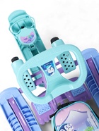 УЦЕНКА Снегокат «Тимка спорт 6Д» с забавными медвежатами, с двумя спинками, с родительской ручкой, бирюзовый, ТС6Д/ЗМ Nika 10963772