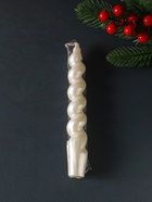 Свеча витая Luxury, 25×180 мм, лакированная, белая - Фото 3